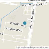 Map location of 3007 MISSION GATE, San Antonio, TX 78224