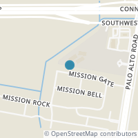 Map location of 3127 Mission Gate, San Antonio TX 78224
