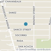 Map location of 1502 San Rafael St, San Antonio TX 78214