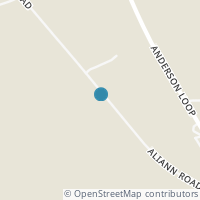 Map location of 10461 ALIANN RD, Atascosa, TX 78002