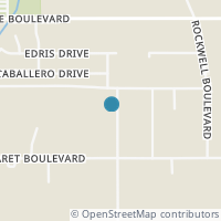 Map location of 9419 Strech Ave, San Antonio TX 78224
