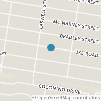 Map location of 242 Ike St, San Antonio TX 78211