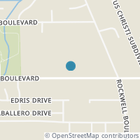 Map location of 871 Gillette Blvd, San Antonio TX 78224