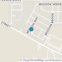 Map location of 2314 Mission Ct, San Antonio, TX 78223