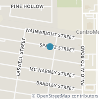 Map location of 210 Spaatz St, San Antonio TX 78211