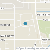 Map location of 1731 Point West St, San Antonio TX 78224