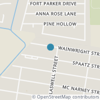 Map location of 314 Wainwright St, San Antonio TX 78211