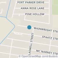 Map location of 314 Wainwright St, San Antonio, TX 78211