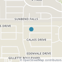 Map location of 1959 Hunter Blvd, San Antonio TX 78224