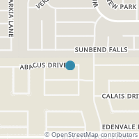 Map location of 2114 Abacus St, San Antonio TX 78224