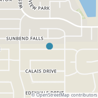 Map location of 3419 Rosita Way, San Antonio, TX 78224