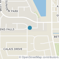 Map location of 1830 Sunbend Falls, San Antonio, TX 78224