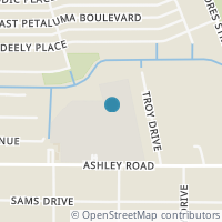 Map location of 8910 ASHLEY WILKES, San Antonio, TX 78221