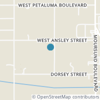 Map location of 200 W Ansley St, San Antonio, TX 78221
