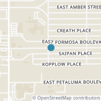 Map location of 303 Saipan Pl, San Antonio, TX 78221