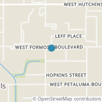 Map location of 430 W Formosa Blvd, San Antonio TX 78221