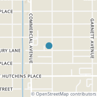 Map location of 1021 Burton Ave, San Antonio TX 78221