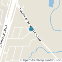 Map location of 7250 Meadow Acres, San Antonio TX 78222