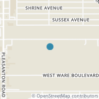 Map location of 394 W Harding Blvd, San Antonio TX 78221