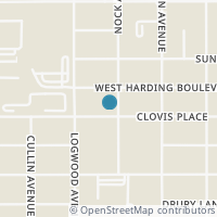 Map location of 1107 Clovis Pl, San Antonio TX 78221