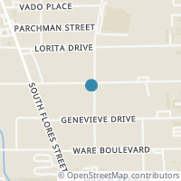 Map location of 166 E Harding Blvd, San Antonio TX 78214