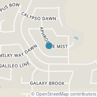 Map location of 7046 Aphrodite Mist, San Antonio TX 78252