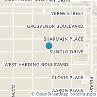 Map location of 307 Sunglo Dr, San Antonio TX 78221