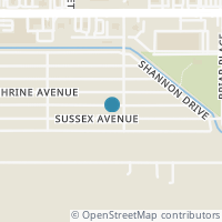 Map location of 255 Sussex Ave, San Antonio TX 78221