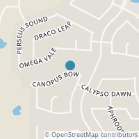 Map location of 7323 Canopus Bow, San Antonio TX 78252