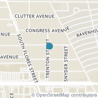 Map location of 200 E Bonner Ave, San Antonio TX 78214