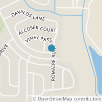 Map location of 7225 Romaire Run, San Antonio TX 78252