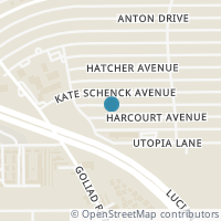 Map location of 119 HARCOURT AVE, San Antonio, TX 78223