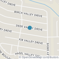 Map location of 6146 DEER VALLEY DR, San Antonio, TX 78242