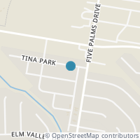 Map location of 5922 TINA PARK, San Antonio, TX 78242