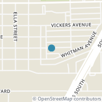 Map location of 94 Wagner Ave, San Antonio TX 78211