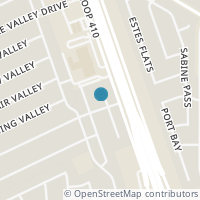 Map location of 6923 Hallie Rdg, San Antonio TX 78227