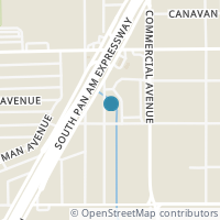 Map location of 6108 Macdona St, San Antonio TX 78221