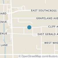 Map location of 404 Cliff Ave, San Antonio TX 78214