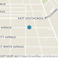 Map location of 404 TERRELL AVE, San Antonio, TX 78214