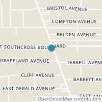 Map location of 354 E Southcross Blvd, San Antonio TX 78214