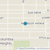 Map location of 242 Humboldt St, San Antonio TX 78211
