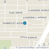 Map location of 110 Humboldt St, San Antonio TX 78211