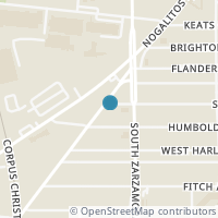 Map location of 202 SOMERSET RD, San Antonio, TX 78211