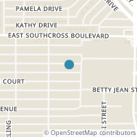 Map location of 522 Monticello Ct, San Antonio TX 78223