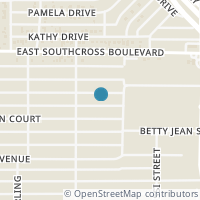 Map location of 520 Monticello Ct, San Antonio TX 78223