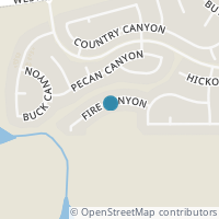 Map location of 11342 Fire Cyn, San Antonio TX 78252