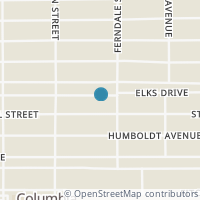 Map location of 318 Elks Dr, San Antonio TX 78211