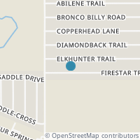 Map location of 5431 Firestar Trail, San Antonio, TX 78222