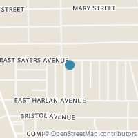Map location of 5110 Sierra St, San Antonio TX 78214