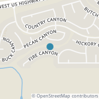Map location of 11319 Fire Cyn, San Antonio, TX 78252
